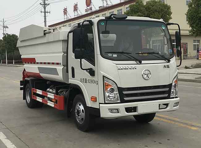 帝王環(huán)衛(wèi)牌HDW5081ZZZCG6H型自裝卸式垃圾車(chē)