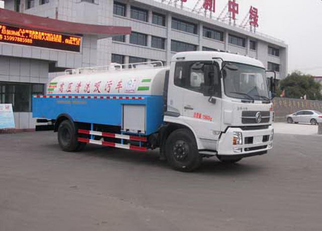 東風(fēng)天錦國(guó)五高壓清洗車(chē)管道疏通車(chē)